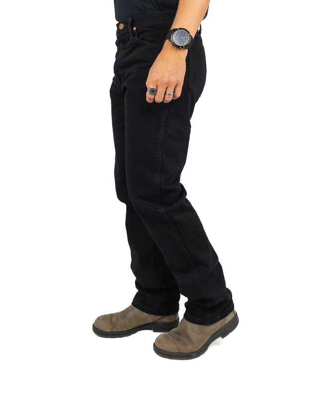 Wrangler - Jeans 100% Bomull Svart - 13MWZ Cowboycut