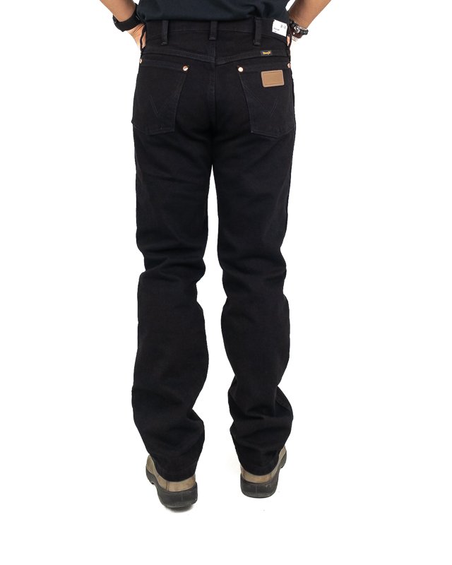 Wrangler - Jeans 100% Bomull Svart - 13MWZ Cowboycut
