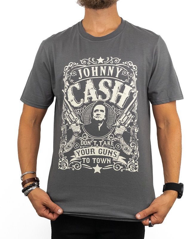 Band Tee - Johnny Cash Dont Take Your Guns To Town