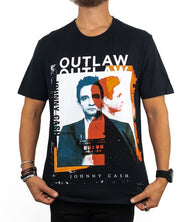 Band Tee - Johnny Cash Outlaw Photo