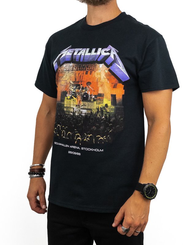 Band Tee - Metallica Stockholm 86