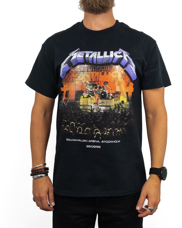Band Tee - Metallica Stockholm 86