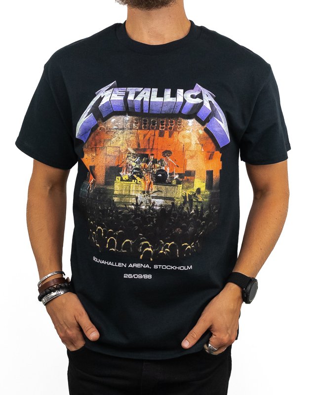 Band Tee - Metallica Stockholm 86