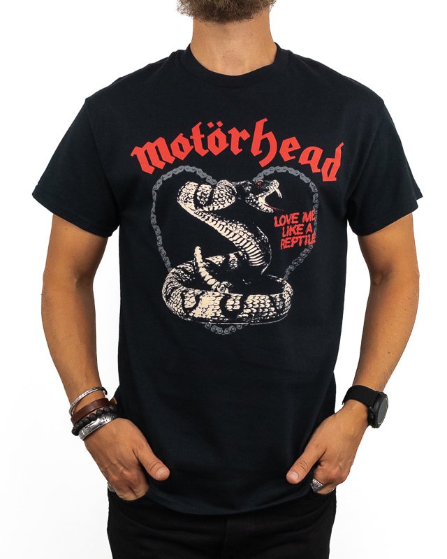 Band Tee - Motorhead Love Me Like A Reptile