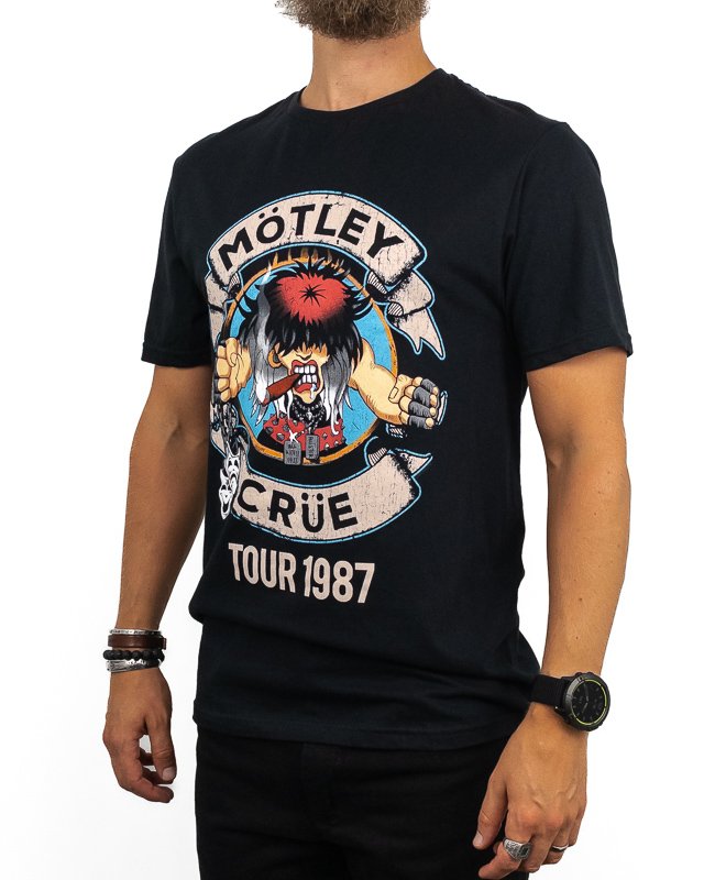 Band Tee - Motley Crue Gitls Girls Girls Tour 87