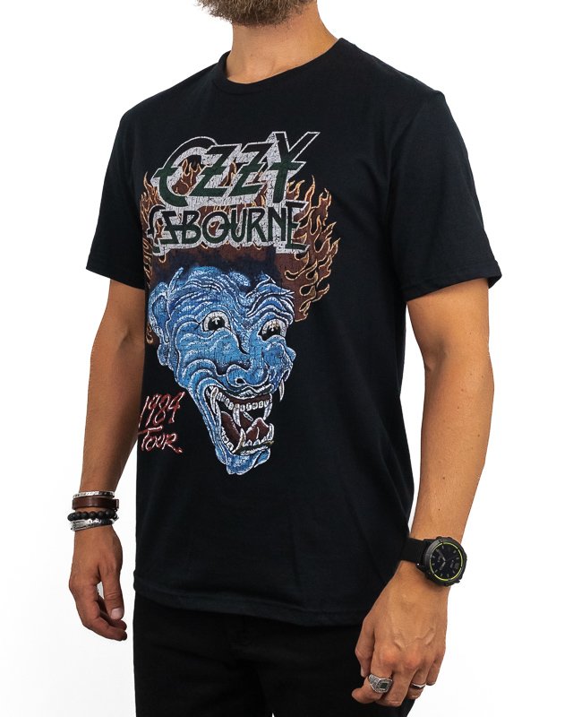 Band Tee  - Ozzy Osbourne Bark At The Moon Tour 84