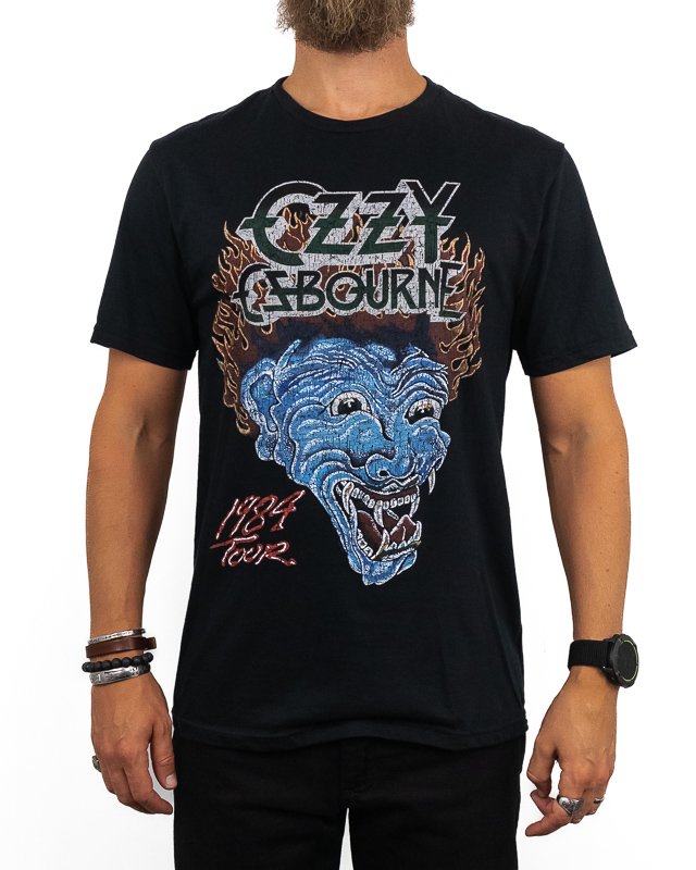 Band Tee  - Ozzy Osbourne Bark At The Moon Tour 84