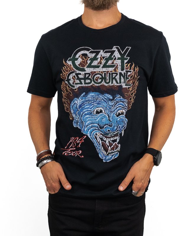 Band Tee  - Ozzy Osbourne Bark At The Moon Tour 84
