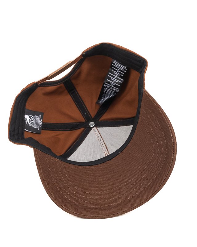 Band Keps - Willie Nelson Emblem Baseball Cap Brown