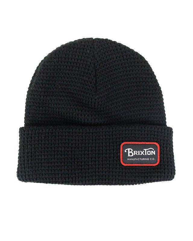 Brixton - Mössa Våffelstickad - Grade Beanie - Svart