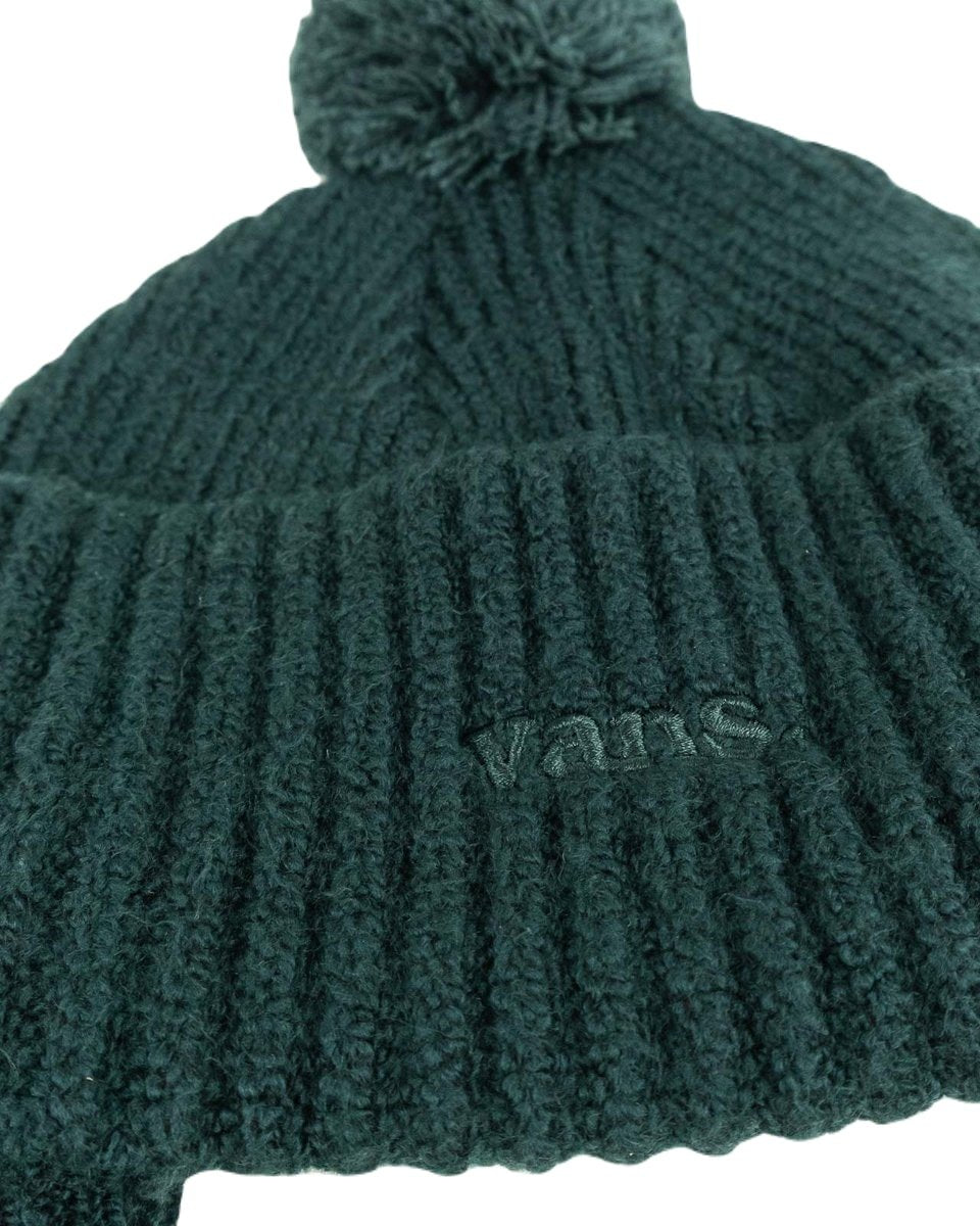 Vans - Mössa med öronlappar - 66 Earflap Pom - Grön