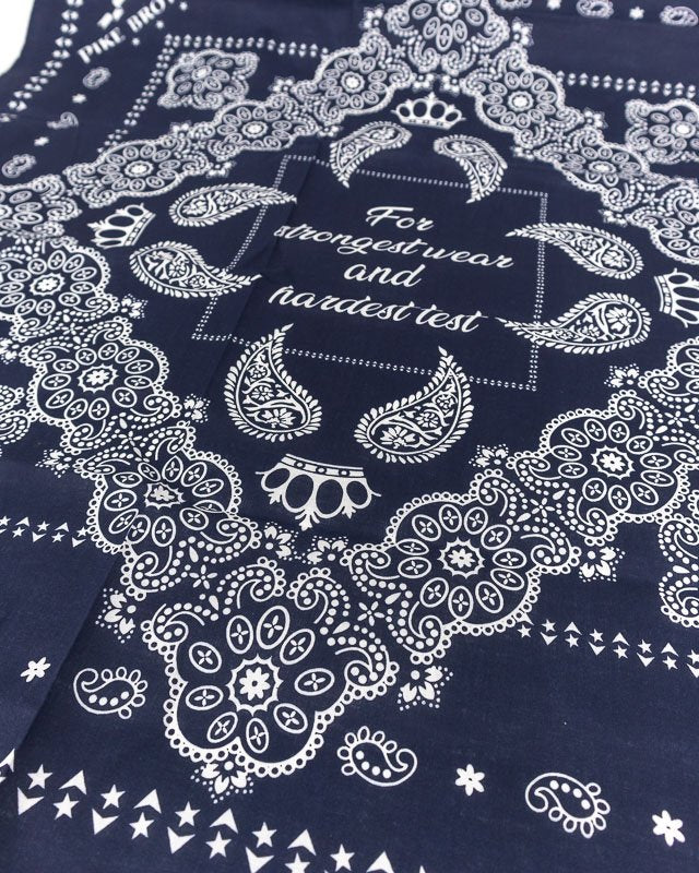 Pike Brothers - 1947 Logo Bandana - Blå