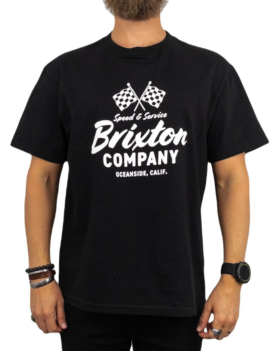 Brixton - T-shirt Standard Svart - Wayburn