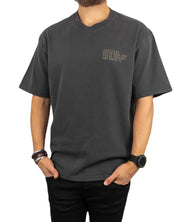 Dickies - T-shirt med stämpeltext - Stamp - Tvättad Svart