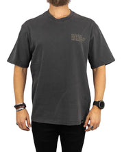 Dickies - T-shirt med stämpeltext - Stamp - Tvättad Svart