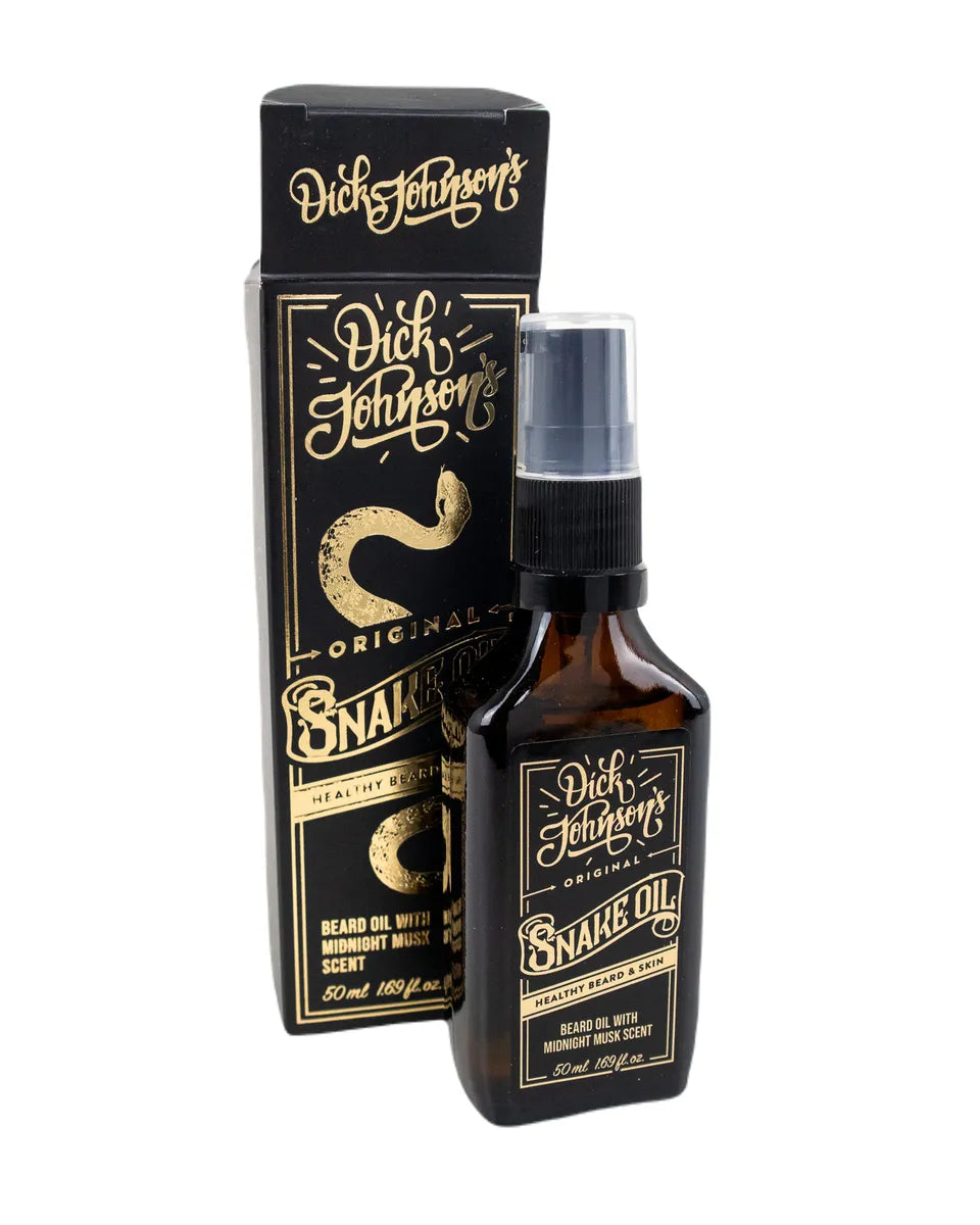Dick Johnson - Skäggolja - Snake Oil - Midnight Musk