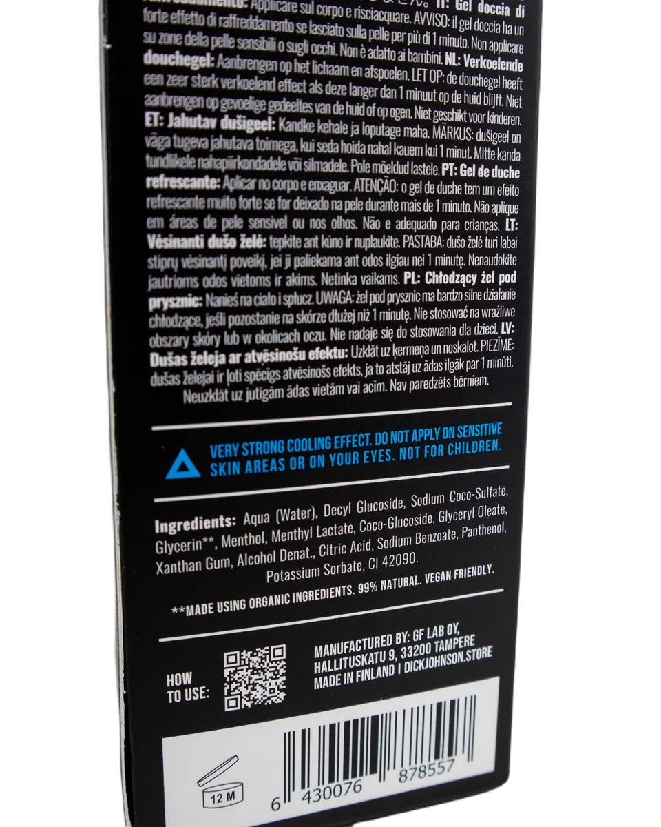 Dick Johnson - Mentol gel - Freezing Nuts