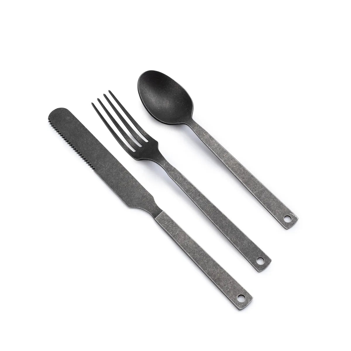 Barebones - Bestickset 6st i Vintage Stål