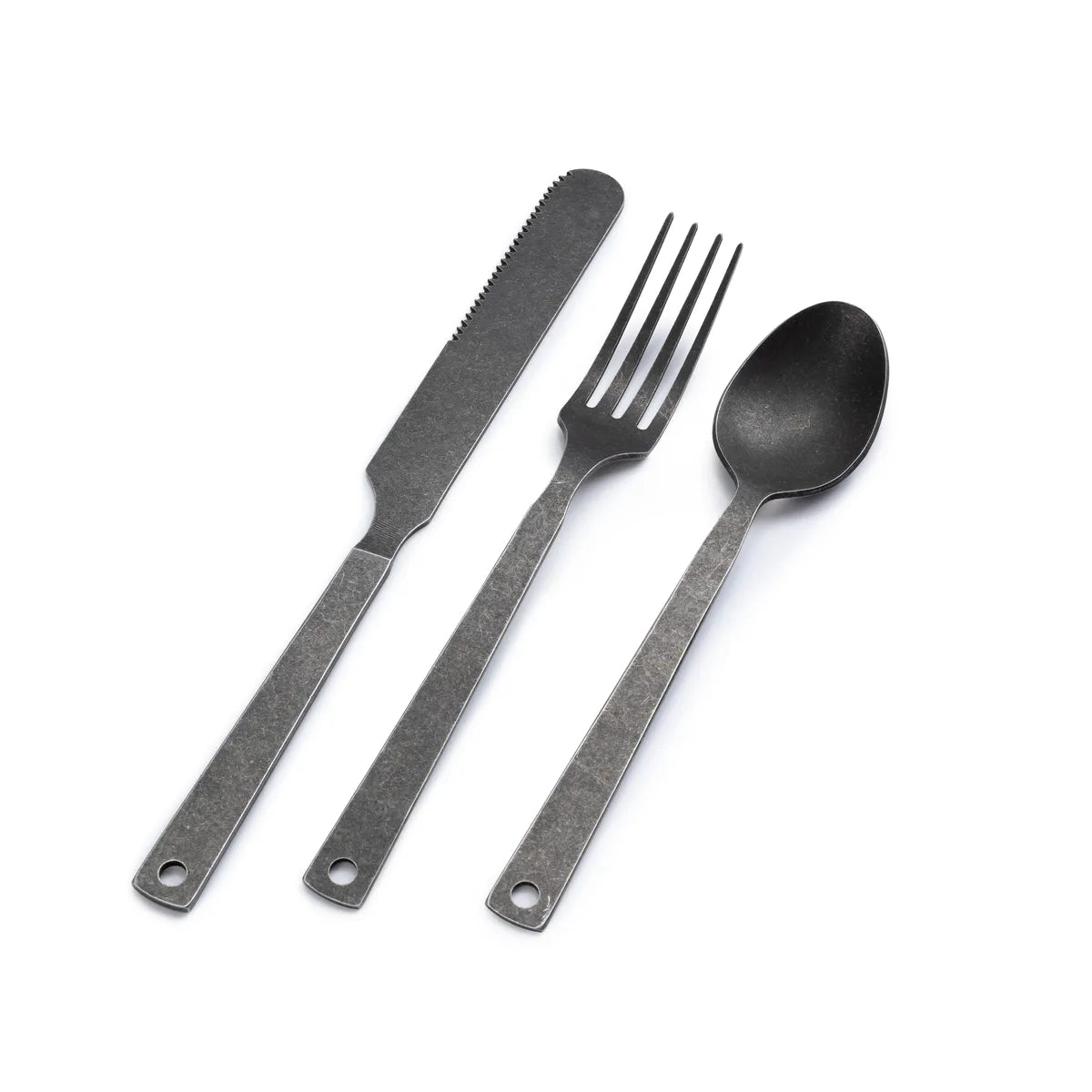 Barebones - Bestickset 6st i Vintage Stål