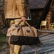 Barebones - Duffelväska - Neelum - Vaxad Canvas - Khaki