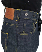 Pike Brothers - 1937 Roamer Selvedge Jeans - 11oz Metal Blå