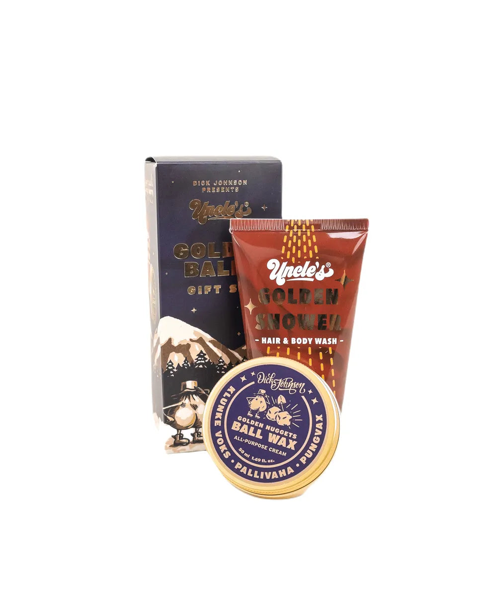 Dick Johnson - Golden Balls Gift Set