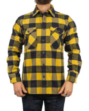 Pike Brothers - Flanellskjorta - 1943 CPO - Gul - Buffalo Yellow