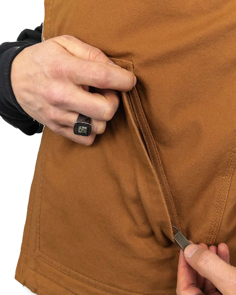 Carhartt - Montana Väst - Brun Duck Canvas
