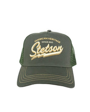 Stetson - American Heritage Trucker keps - Olive