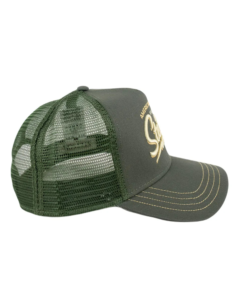 Stetson - American Heritage Trucker keps - Olive