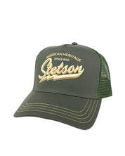 Stetson - American Heritage Trucker keps - Olive