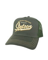 Stetson - American Heritage Trucker keps - Olive