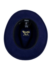 Brixton - Hatt - Messer Fedora - Navyblå