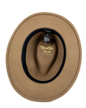 Brixton - Hatt - Messer Fedora - Beige