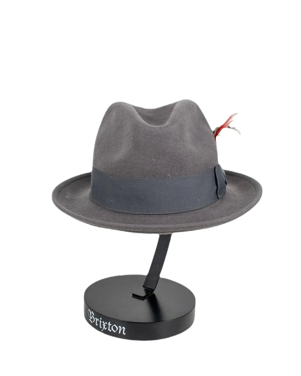 Brixton - Hatt - Jones Fedora - Grå