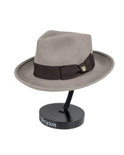 Brixton - Hatt - Swindel Fedora - Ljusgrå