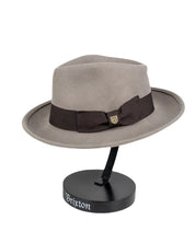 Brixton - Hatt - Swindel Fedora - Ljusgrå