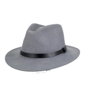 Brixton - Hatt - Messer Fedora - Ljusgrå