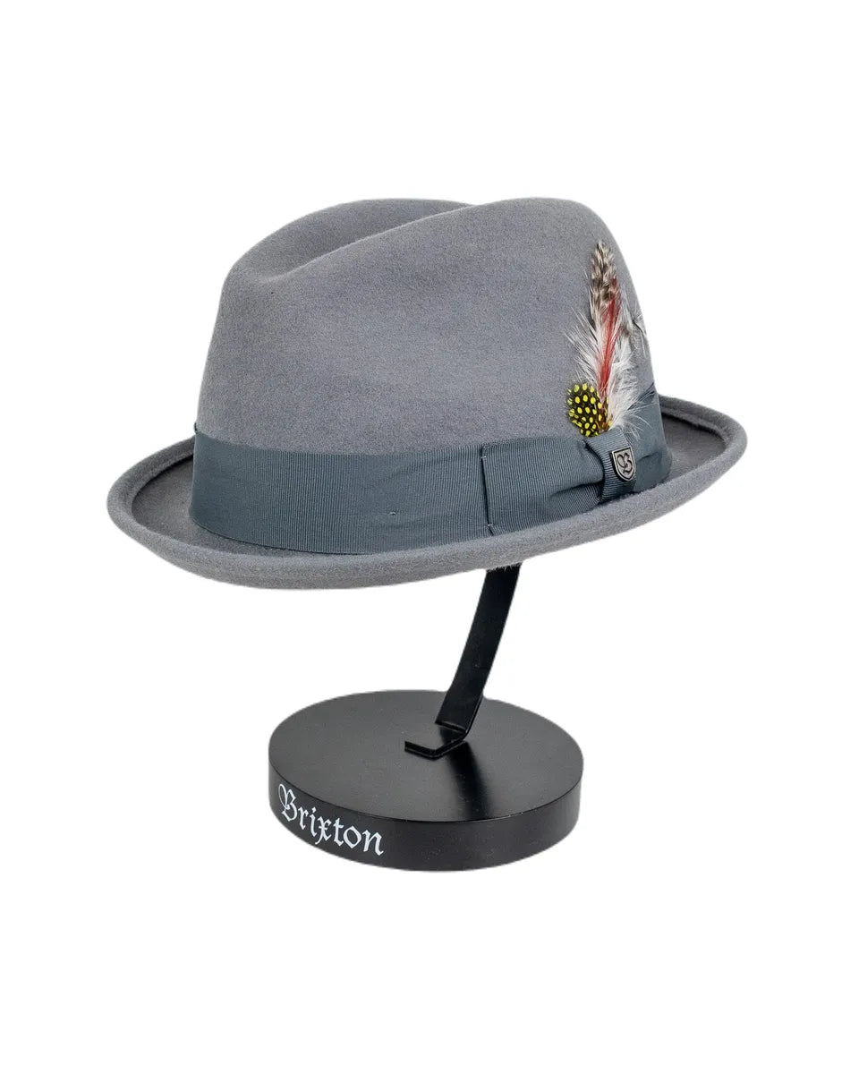 Brixton - Hatt - Gain - Ljusgrå