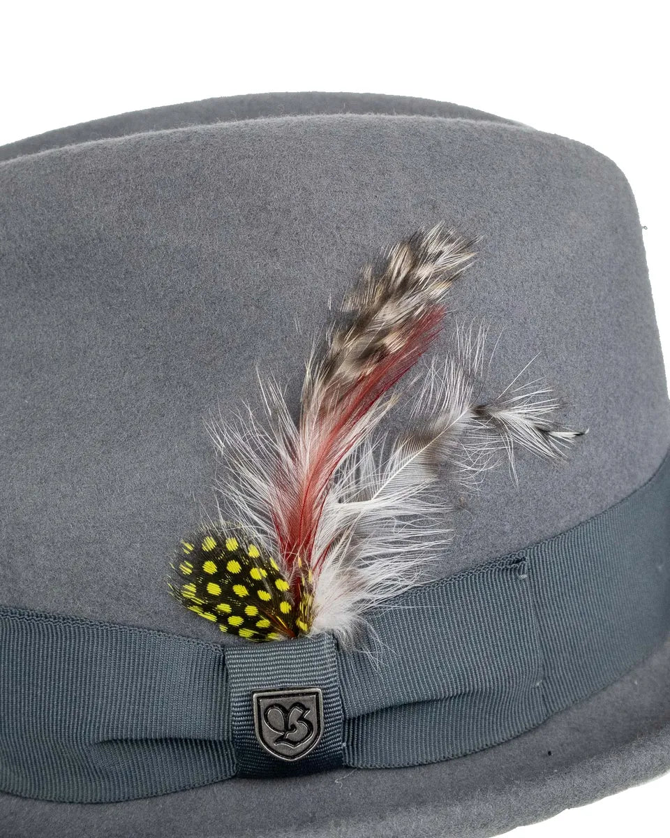 Brixton - Hatt - Gain - Ljusgrå