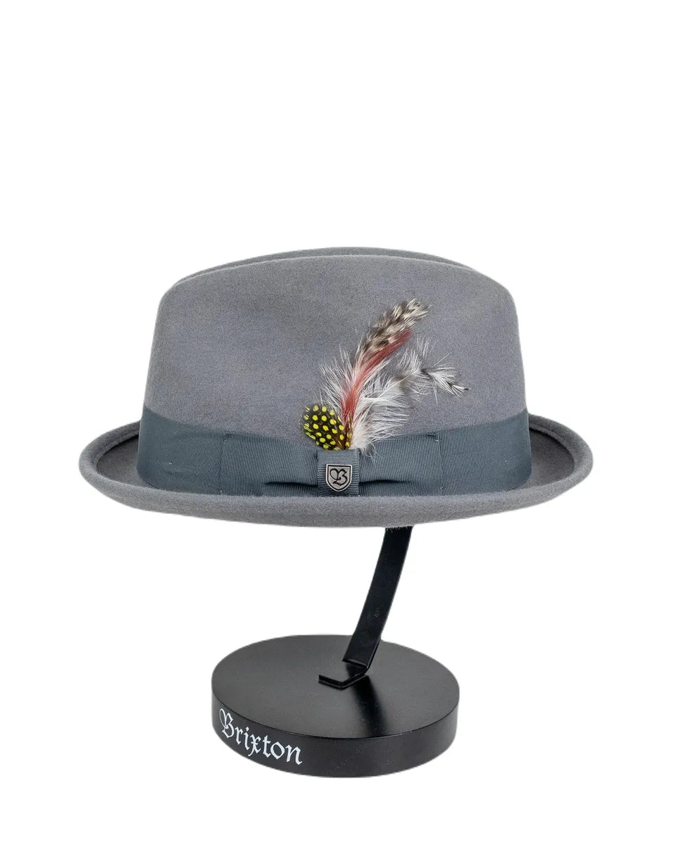 Brixton - Hatt - Gain - Ljusgrå