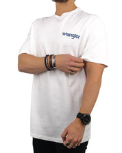 Wrangler - Graphic Tee - Ryggtryck sjöjungfru - Off white