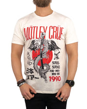 Band Tee - Motley Crue - Dr Feelgood Japanese Tour '90 - Beige