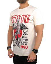 Band Tee - Motley Crue - Dr Feelgood Japanese Tour '90 - Beige