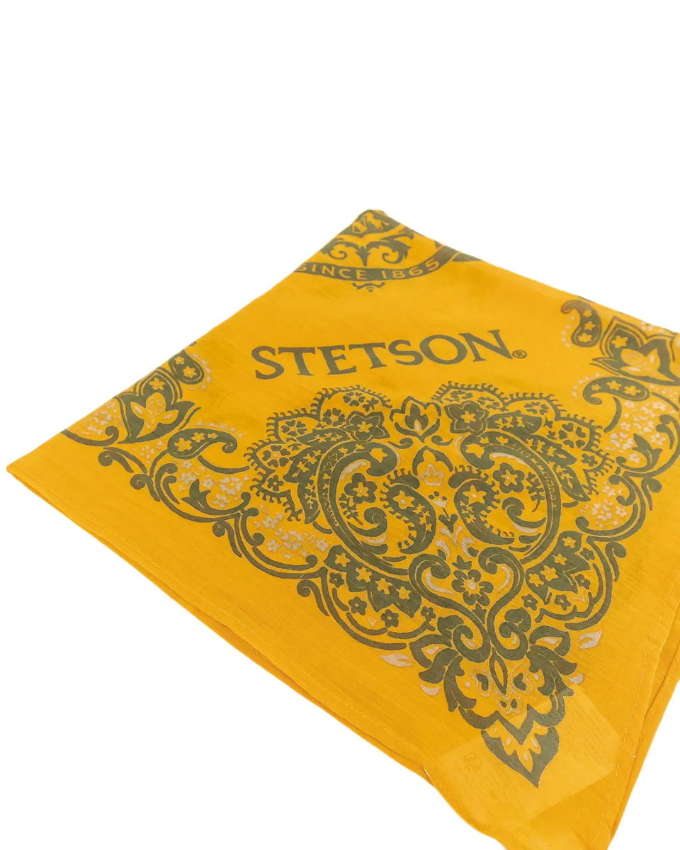 Stetson - Bandana - Senapsgul - Bandana Cotton