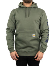 Carhartt - Luvtröja - Sleeve Logo - Olivgrön