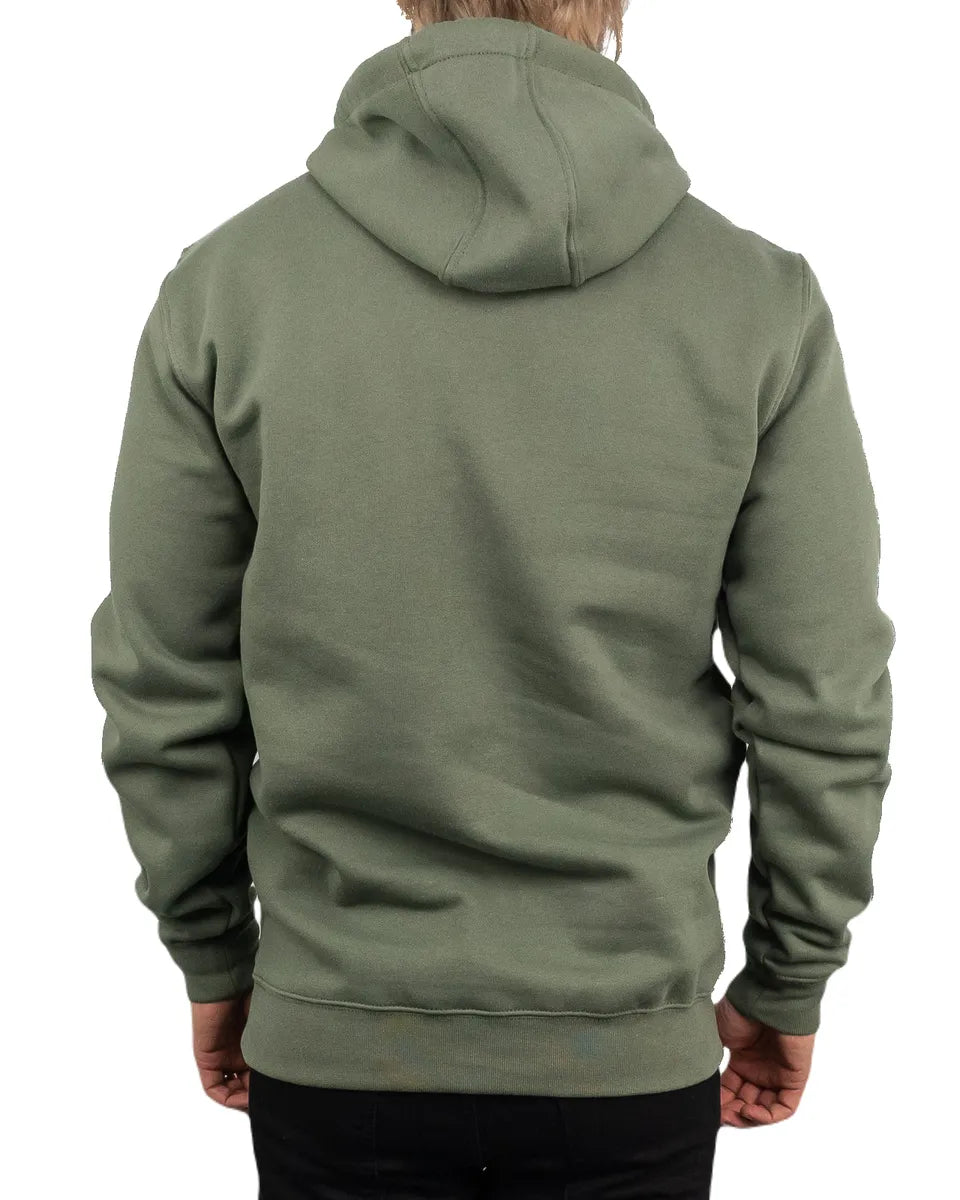 Carhartt - Luvtröja - Sleeve Logo - Olivgrön