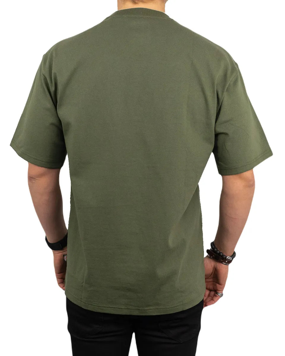 Dickies - T-Shirt Heavyweight Relaxed Fit - Clancy - Grön