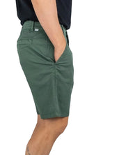 Resteröds - Chinos Shorts - Chin - Mörkgrön