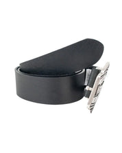 Wrangler - Läderbälte med spänne - Big Buckle - Svart